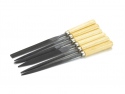 Needle file set 180mm 6-piece